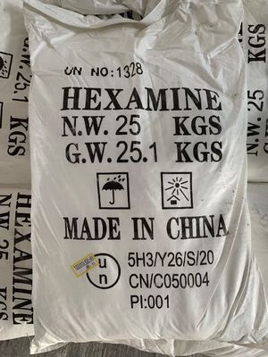 OHSAS18001 Hexamine de Industrierang C6H12N4 van Poedercas 100-97-0 voor Textiel