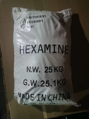 Industriële 99 Hexamine Poedermethenamine C6H12N4 Urotropine Plastic Genezende Agent