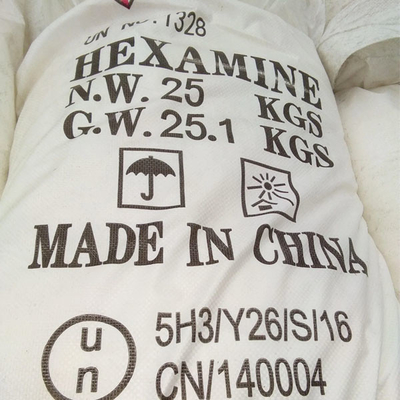 De geurloze Hexamine Pesticiden Urotropine Witte 25kg van de Poederopbrengst/Zak