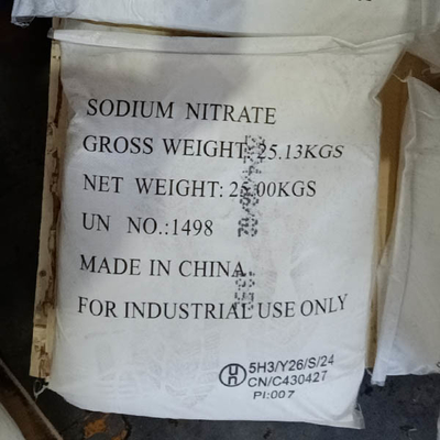 25 kg/BAG Natriumnitraat CAS 7631-99-4 Formule NaNO3