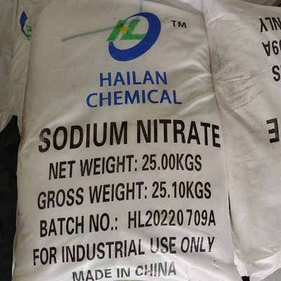 NaNO3 natriumnitraat wit poeder 25 kg / BAG gebruikt als blusmiddel