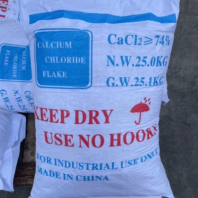 Calciumchloride CaCl2 CAS 10035-04-8 25 KG / BAG Als droogmiddel gebruikt