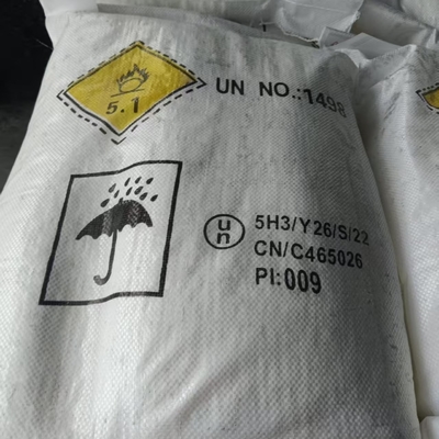 NaNO3 Natriumnitraat 27 MT / 20 GP Verpakking 25 KG / BAG Gebruikt voor corrosie remmer
