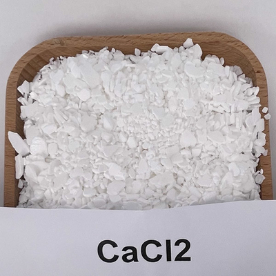 Dihydraat CaCL2 Calciumchloride Voedingsadditief 25 KG / BAG Witte vlokken Voedingsmiddelen
