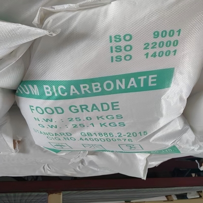 NaHCO3 Natriumbicarbonaat Baking Soda 25 KG / BAG Wit poeder voedselkwaliteit