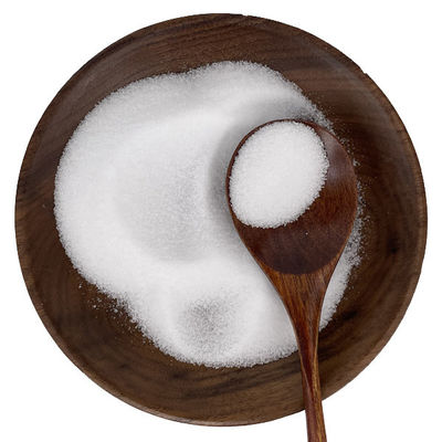Witte, granulaire, geraffineerde industriële zout NaCl natriumchloride