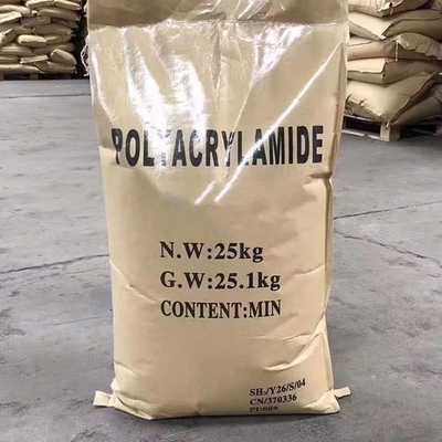 PAM Polyacrylamide 25KG/BAG Wit poeder voor waterbehandeling