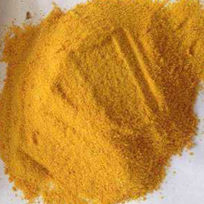Waterbehandeling Coagulant PAC Polyaluminiumchloride in geelbruin poeder