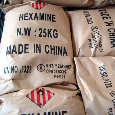 Hexaminepoeder gebruikt als diureticum in de geneeskunde 25 kg / BAG 20 MT / 20 GP met pallet